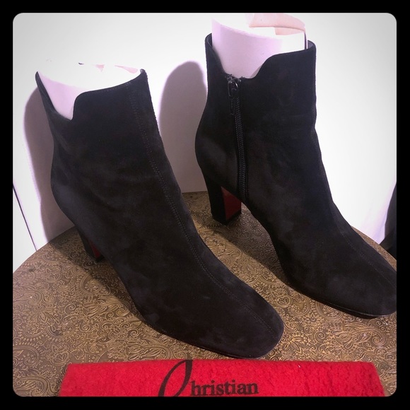 louboutin boots poshmark